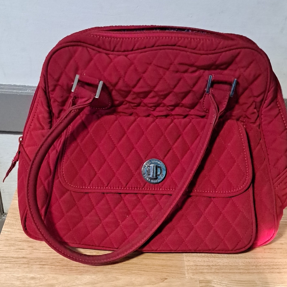 Vera Bradley Quilted Red Handbag